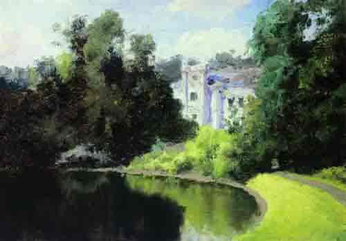 Turn your images into 经典油画, Style Transfer, Online, AI, Use Style:Pond in the Park.jpg